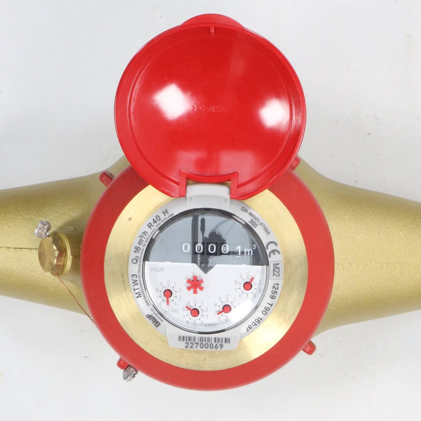 GWF MTW3 Multijet Water Meter-Multijet Water Meter-Used Industrial Parts