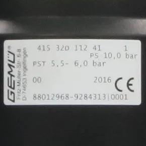 Gemu 415 32D 112 41 Butterfly Valve-Butterfly Valve-Used Industrial Parts
