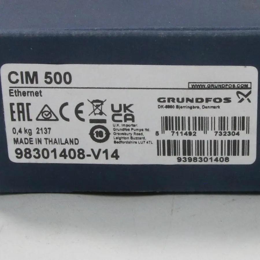 Grundfos CIM 500 Industrial Ethernet Communication Module - 98301408-V14-Industrial Ethernet Communication Module-Used Industrial Parts