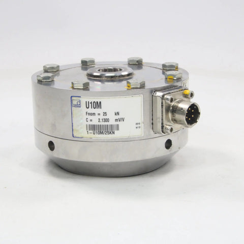 HBM Hottinger Baldwin Messtechnik Type U10M Force Transducer-Force Transducer-Used Industrial Parts