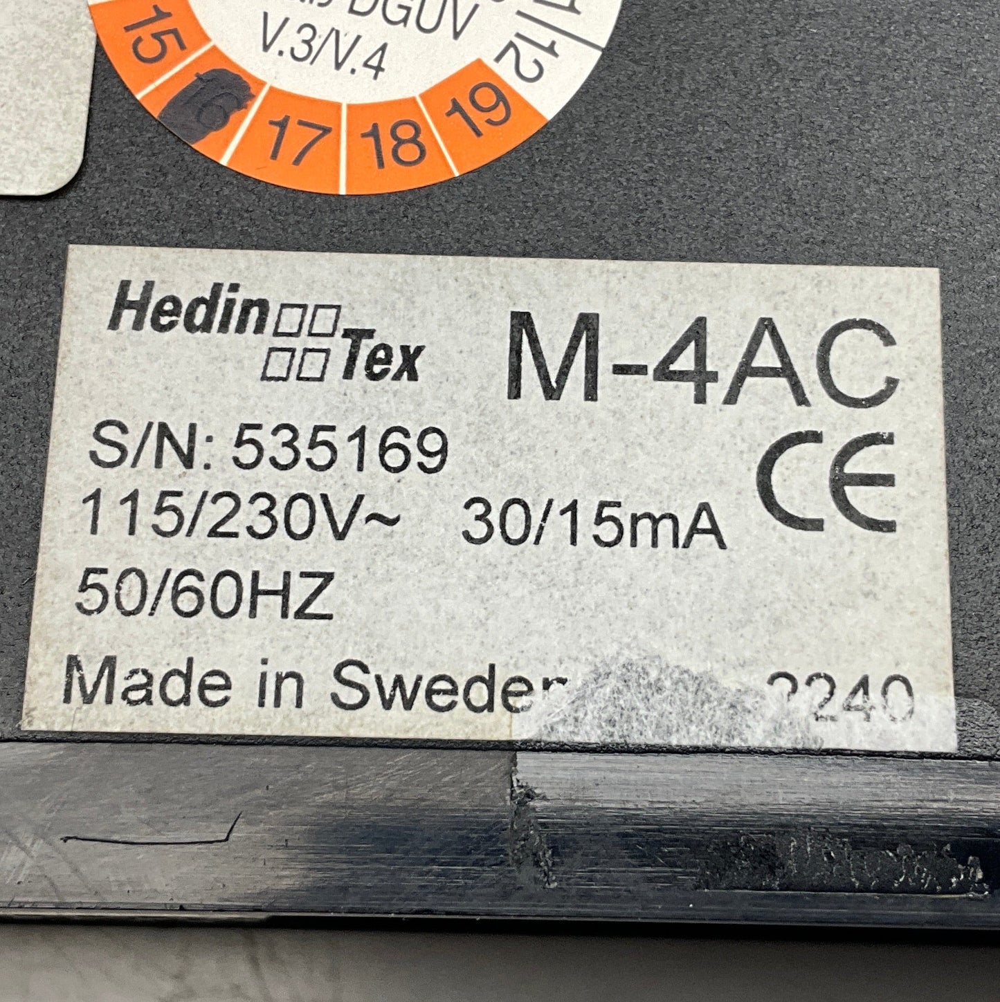 Hedin Tex M-4AC Interface Converter-Interface Converter-Used Industrial Parts
