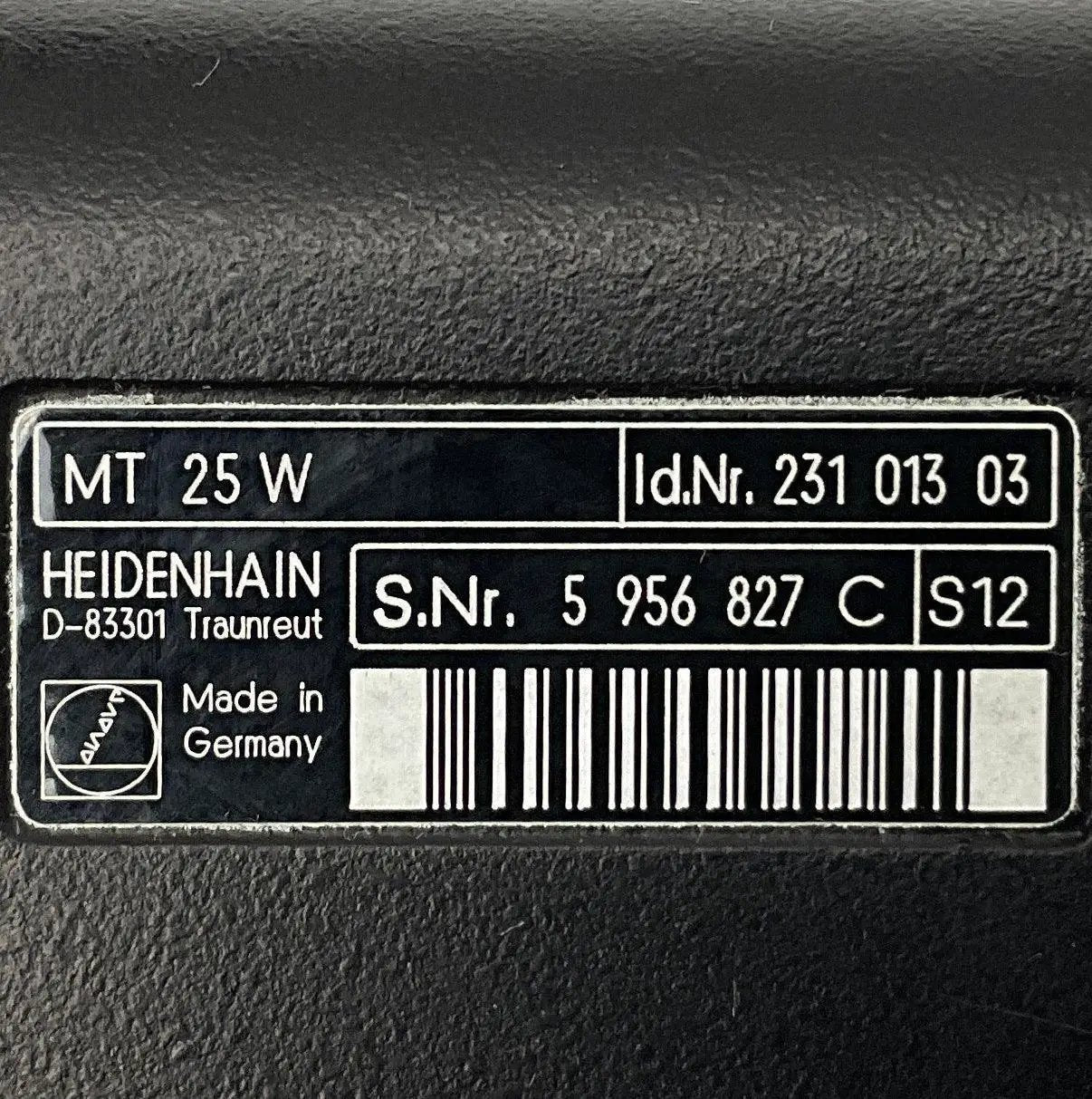 Heidenhain MT 25W Incremental Length Gauge-Incremental Length Gauge-Used Industrial Parts