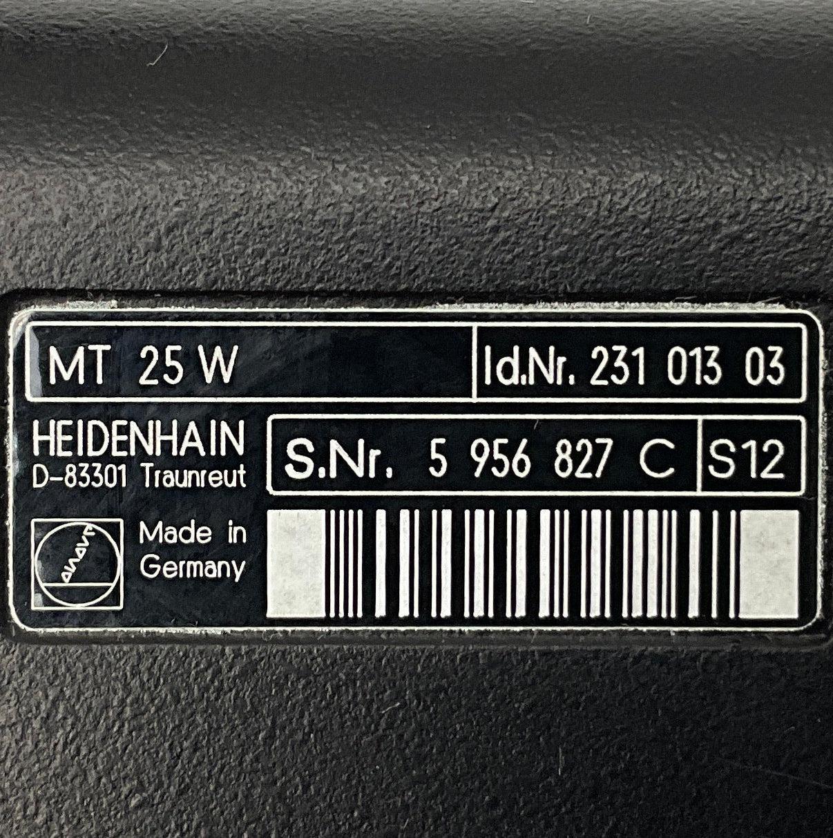 Heidenhain MT 25W Incremental Length Gauge-Incremental Length Gauge-Used Industrial Parts