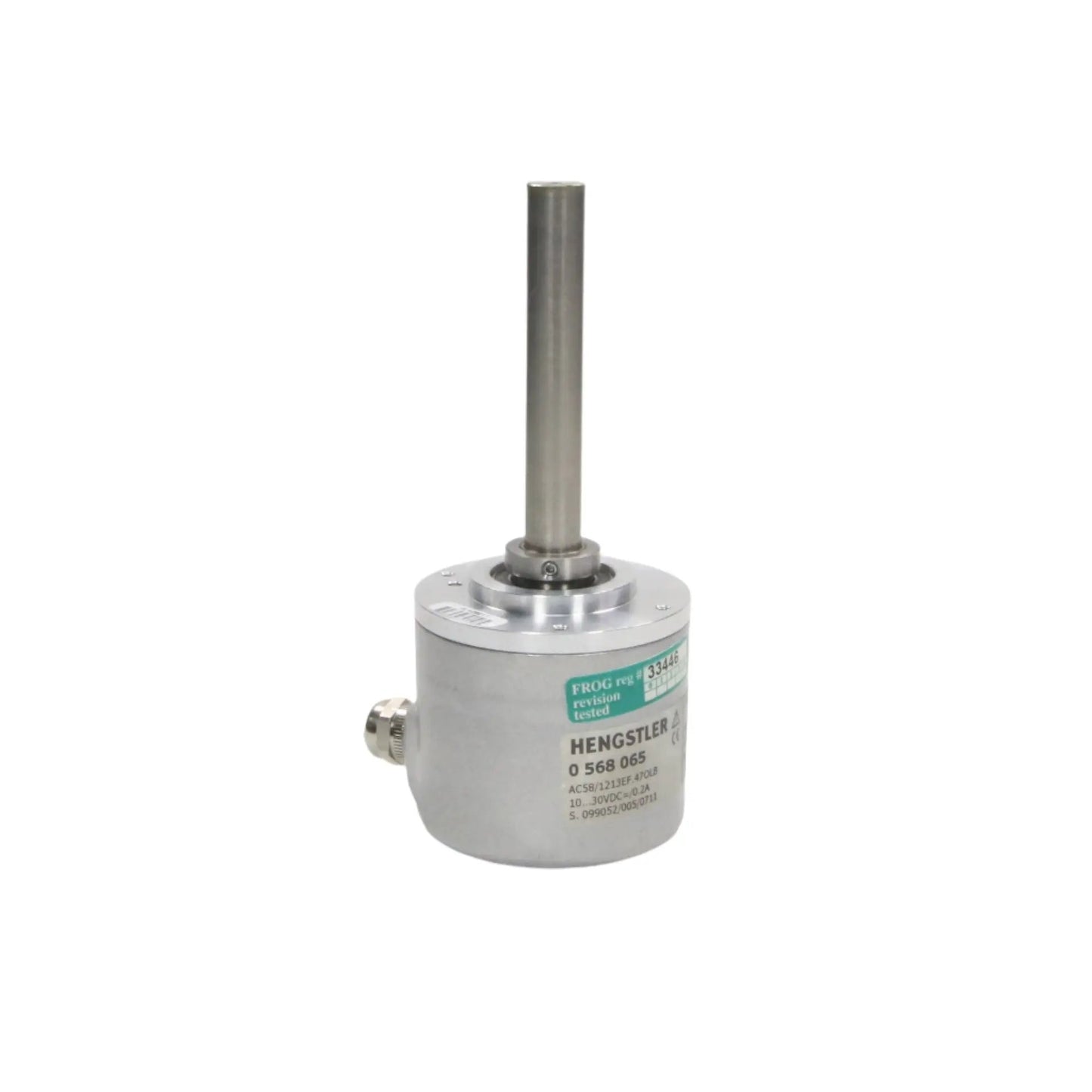 Hengstler Acuro AC58 1213EF 47OLB Absolute Shaft Encoder 0 568 065-Absolute Shaft Encoder-CD-02-08-05-6152427280252-Used Industrial Parts