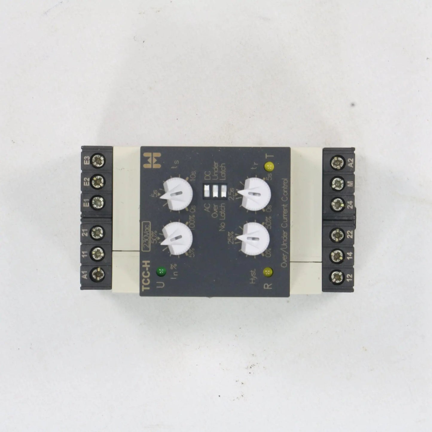Hiquel TCC-H Over/Under Current Control Relay-Control Relay-Used Industrial Parts
