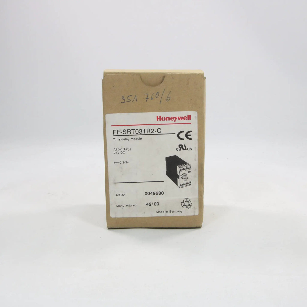 Honeywell FF-SRT031R2 Time Delay Module-Time Delay Module-Used Industrial Parts