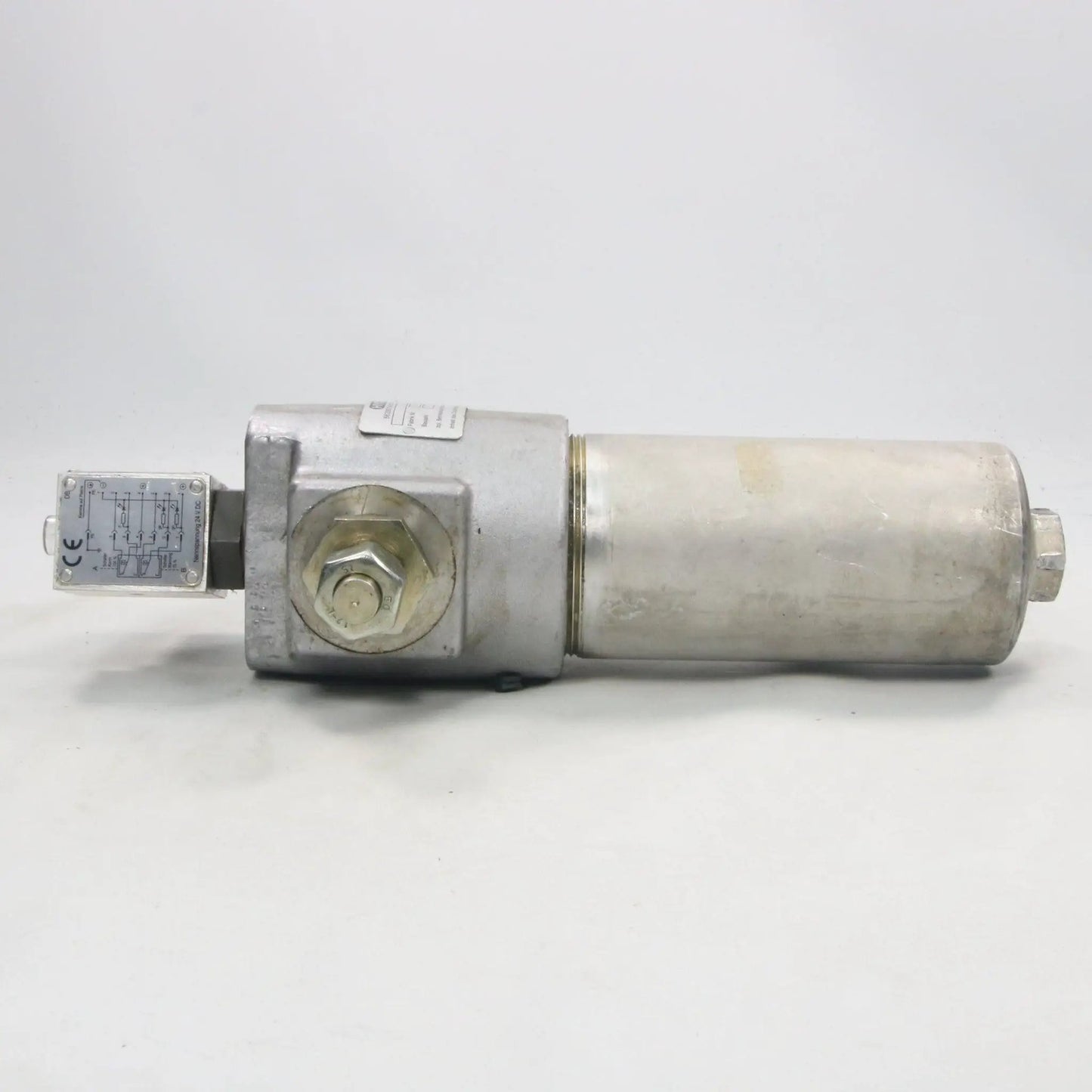 Hydac Inline Filter Housing & Clogging Indicator-Hydraulic Filter Housing-Used Industrial Parts