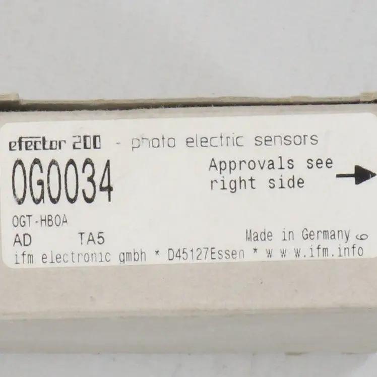 IFM Electronic 0G0034 Photoelectric Sensor-Photoelectric Sensor-Used Industrial Parts