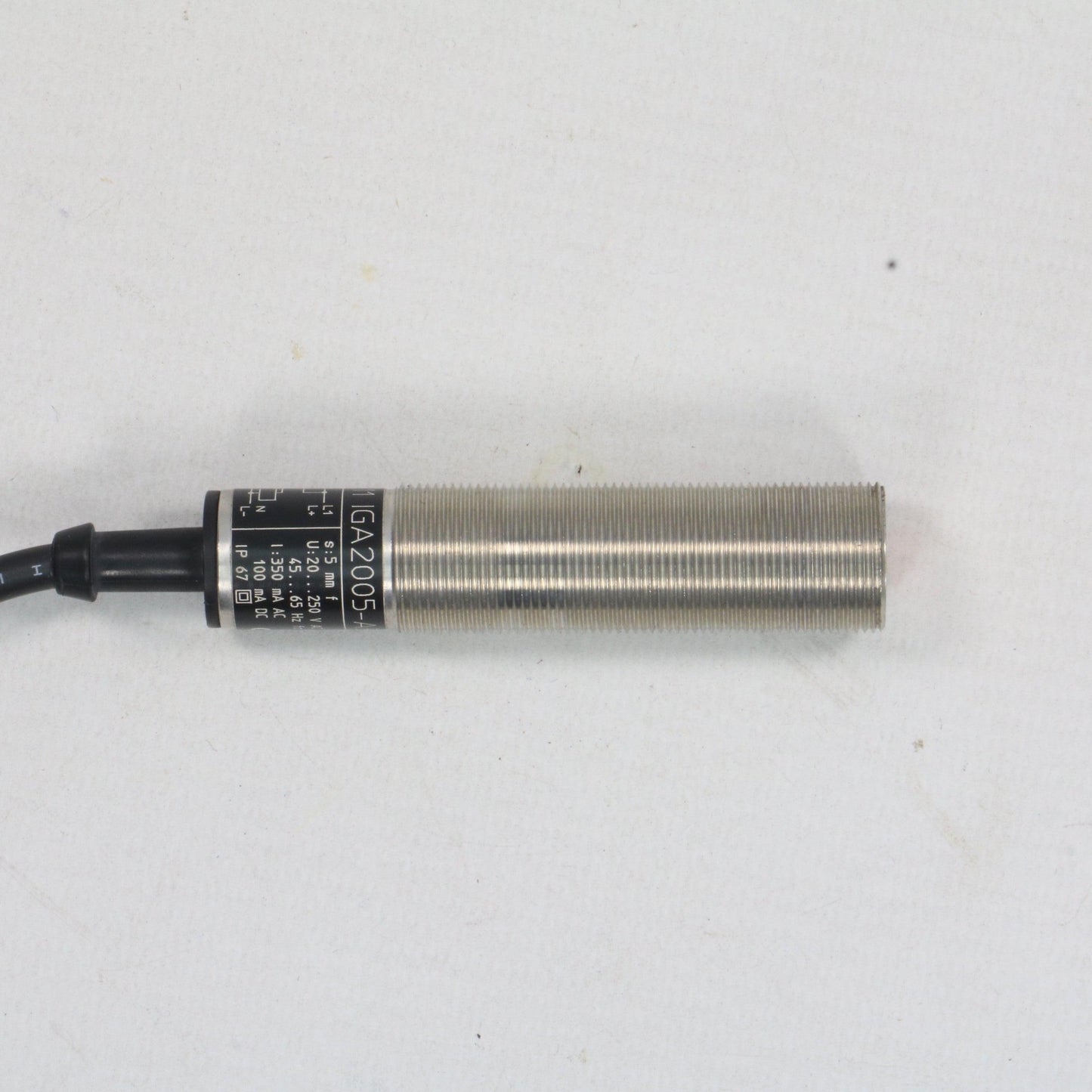 IFM Electronic Efector Inductive Sensor IG0011 IGA2005-ABOA-Inductive Sensor-Used Industrial Parts