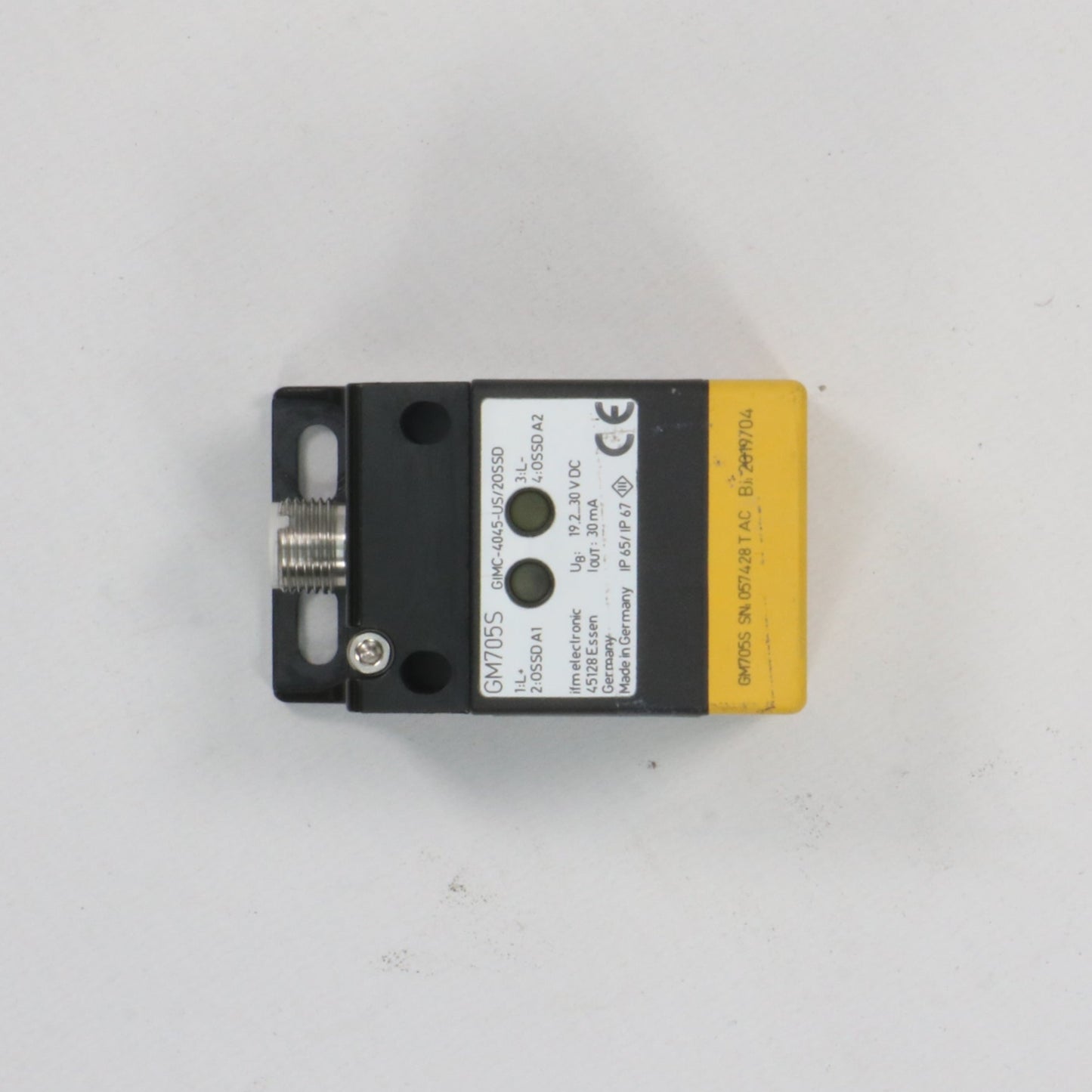 IFM Electronic GM705S Fail Safe Inductive Sensor-Fail Safe Inductive Sensor-Used Industrial Parts