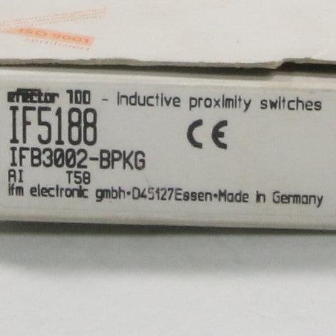 IFM Electronic IF5188 Inductive Proximity Switch-Inductive Proximity Switch-Used Industrial Parts