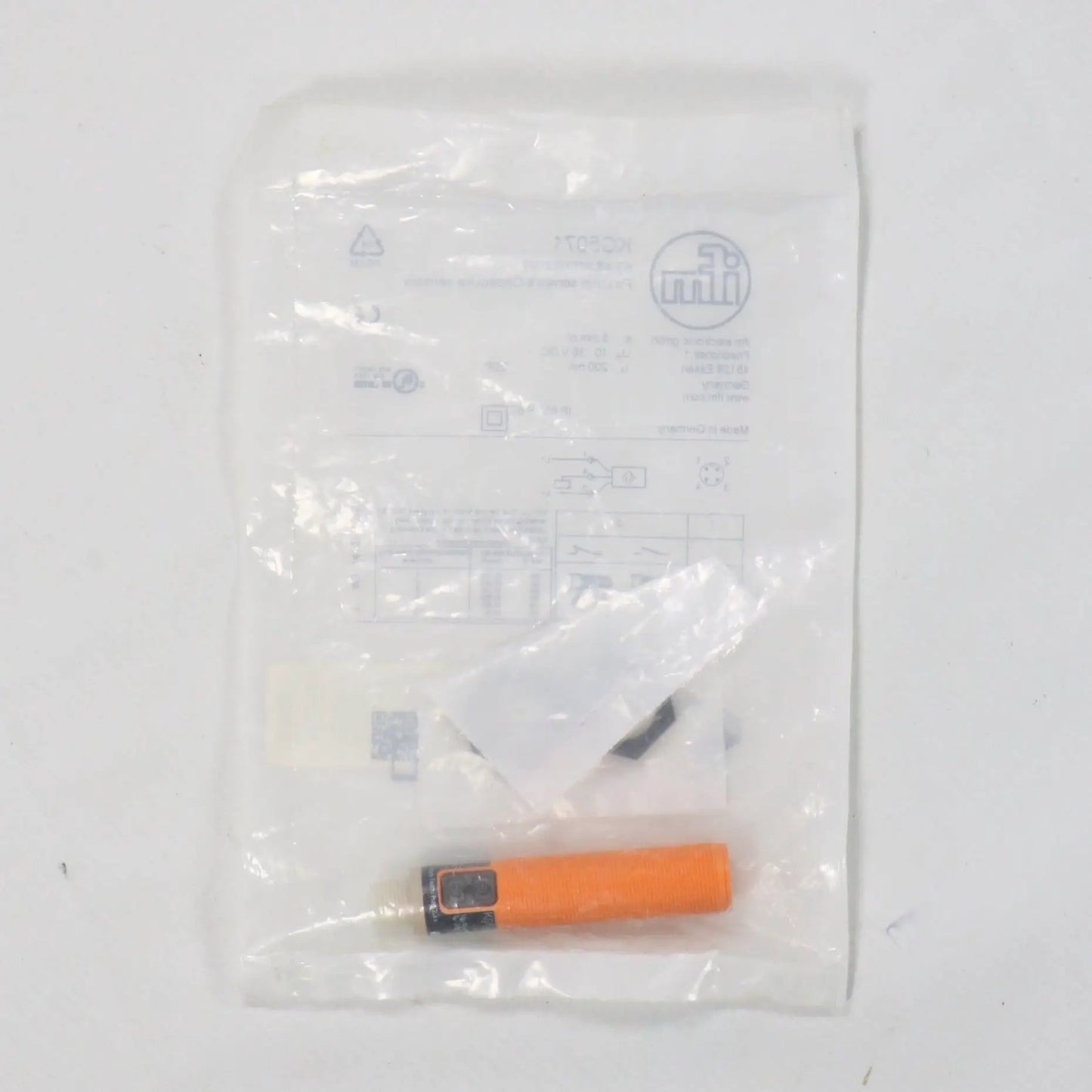 IFM Electronic KG5071 Capacitive Sensor - KG-3080NFPKG/2T/US-Capacitive Sensor-Used Industrial Parts