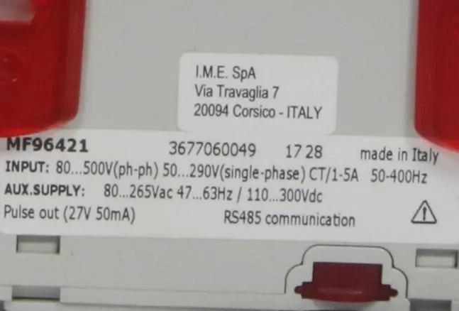 IME Nemo 96 HDLe Multifunction Meter-Multifunction Meter-Used Industrial Parts