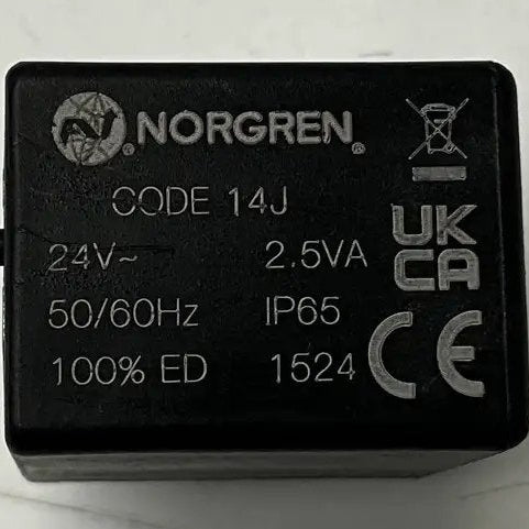 IMI Norgren QM/48/14J/21 Solenoid Coil - 24 VAC-Solenoid Coil-Used Industrial Parts