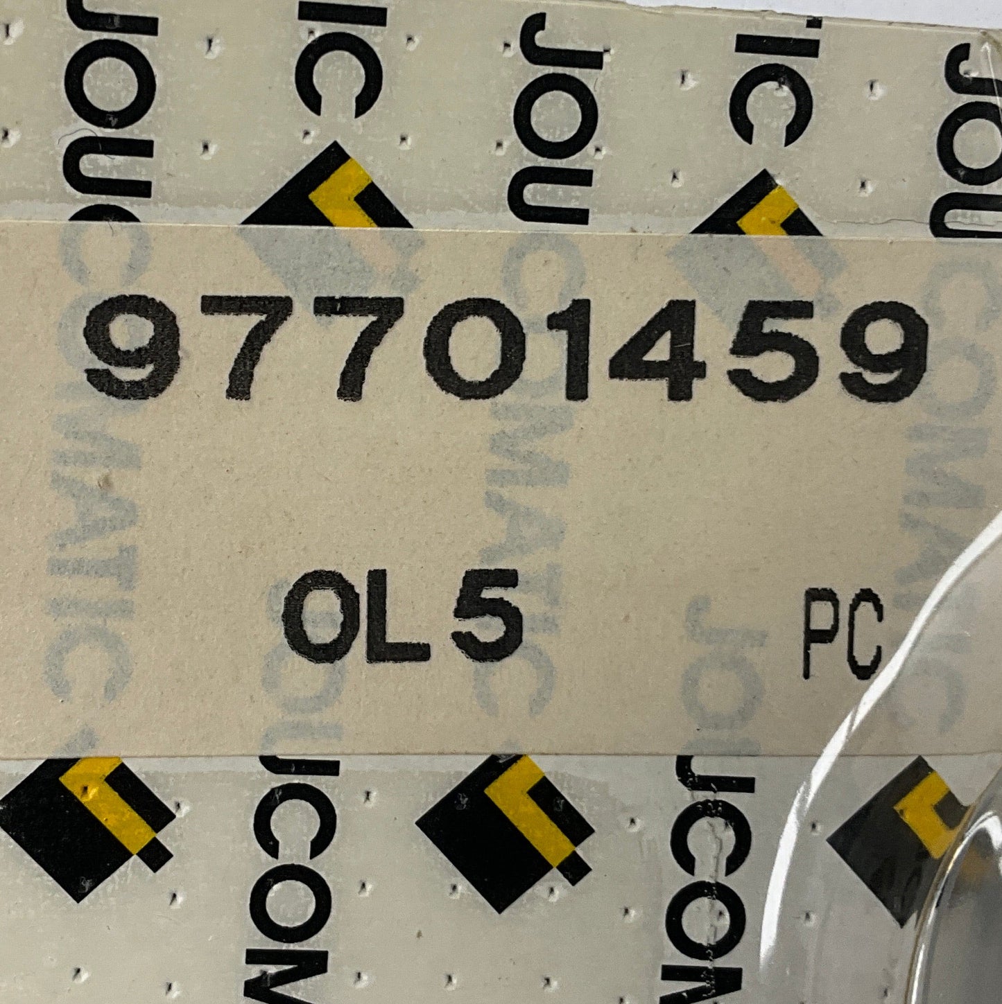 Joucomatic 97701459 Valve Repair Kit-Valve Repair Kit-Used Industrial Parts