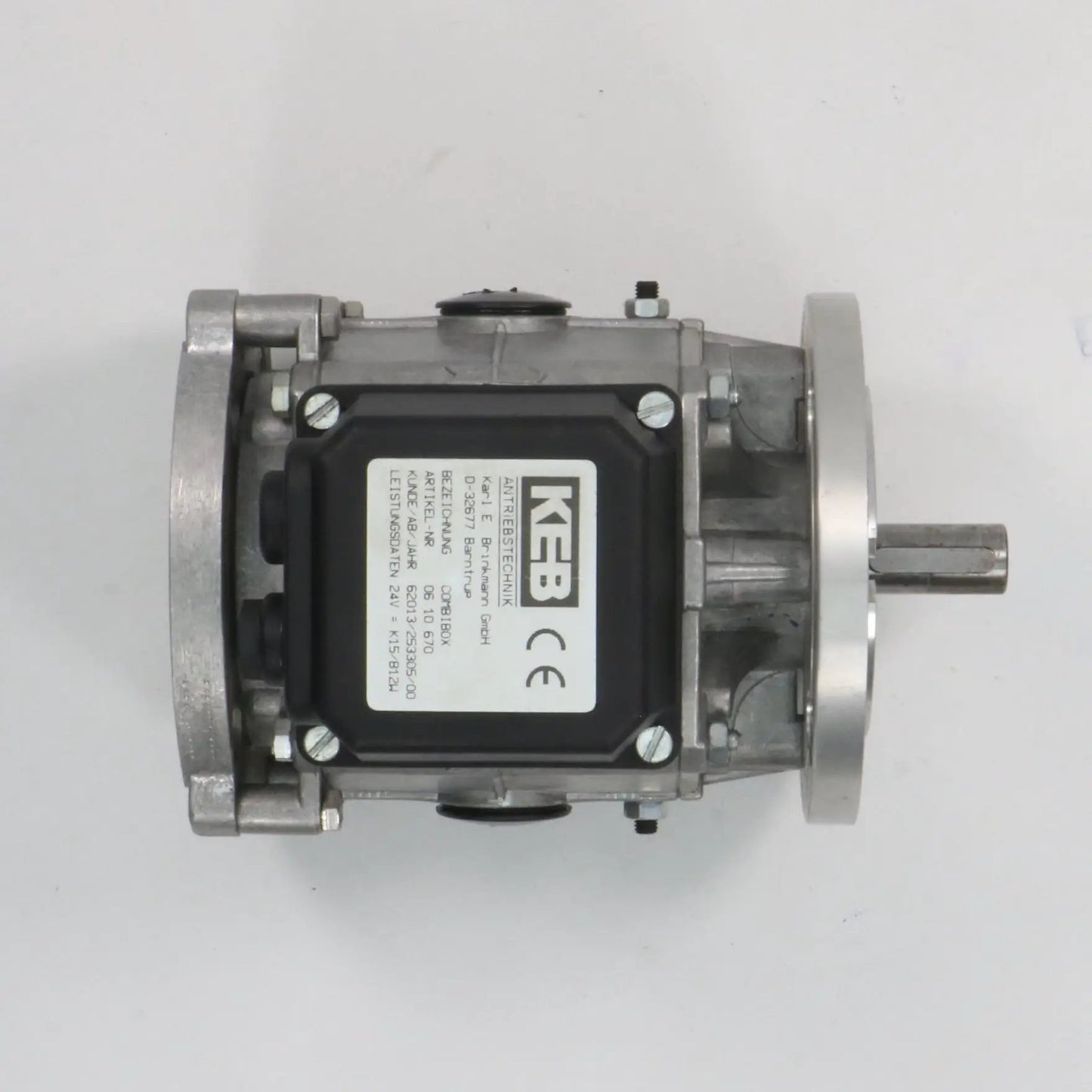KEB Antriebstechnik COMBIBOX 06.10.670 Clutch Brake-Electromagnetic Clutch Brake-Used Industrial Parts