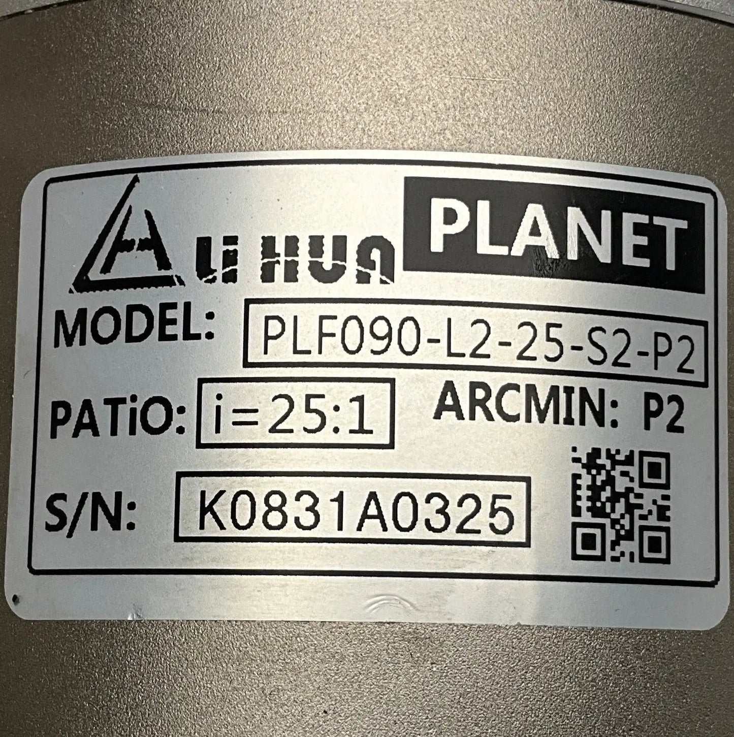 Kinco SMC80S-0075-30MBK-3DSH-(5) AC Servo Motor with Planetary Gear-Servo Motor with Planetary Gearbox-01-CA-12-01-02-6152427965906-Used Industrial Parts