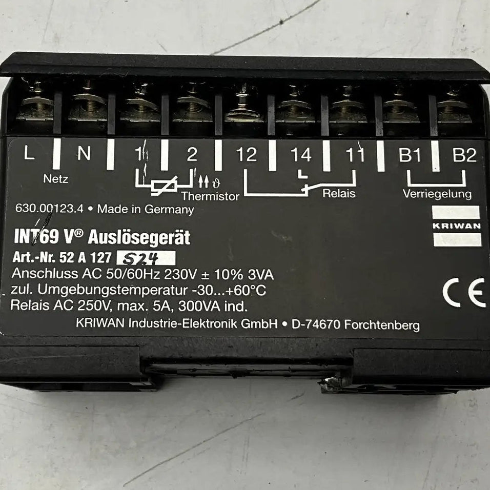Kriwan INT69 V Motor Protector-Motor Protector-Used Industrial Parts