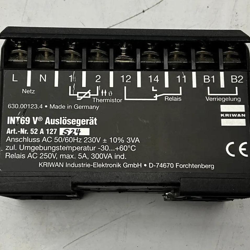 Kriwan INT69 V Motor Protector-Motor Protector-Used Industrial Parts