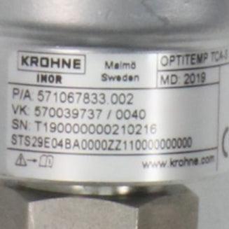 Krohne Optitemp TCA S 34S MM Thermocouple-Thermocouple-Used Industrial Parts