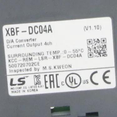 LS Electric XBF-DC04A Analog Output Module-Analog Output Module-Used Industrial Parts