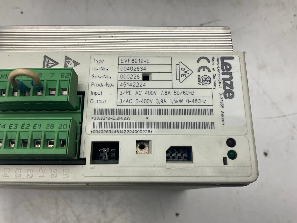 Lenze EVF8212-E Frequency Inverter / Drive-Frequency Inverter / Drive-Used Industrial Parts