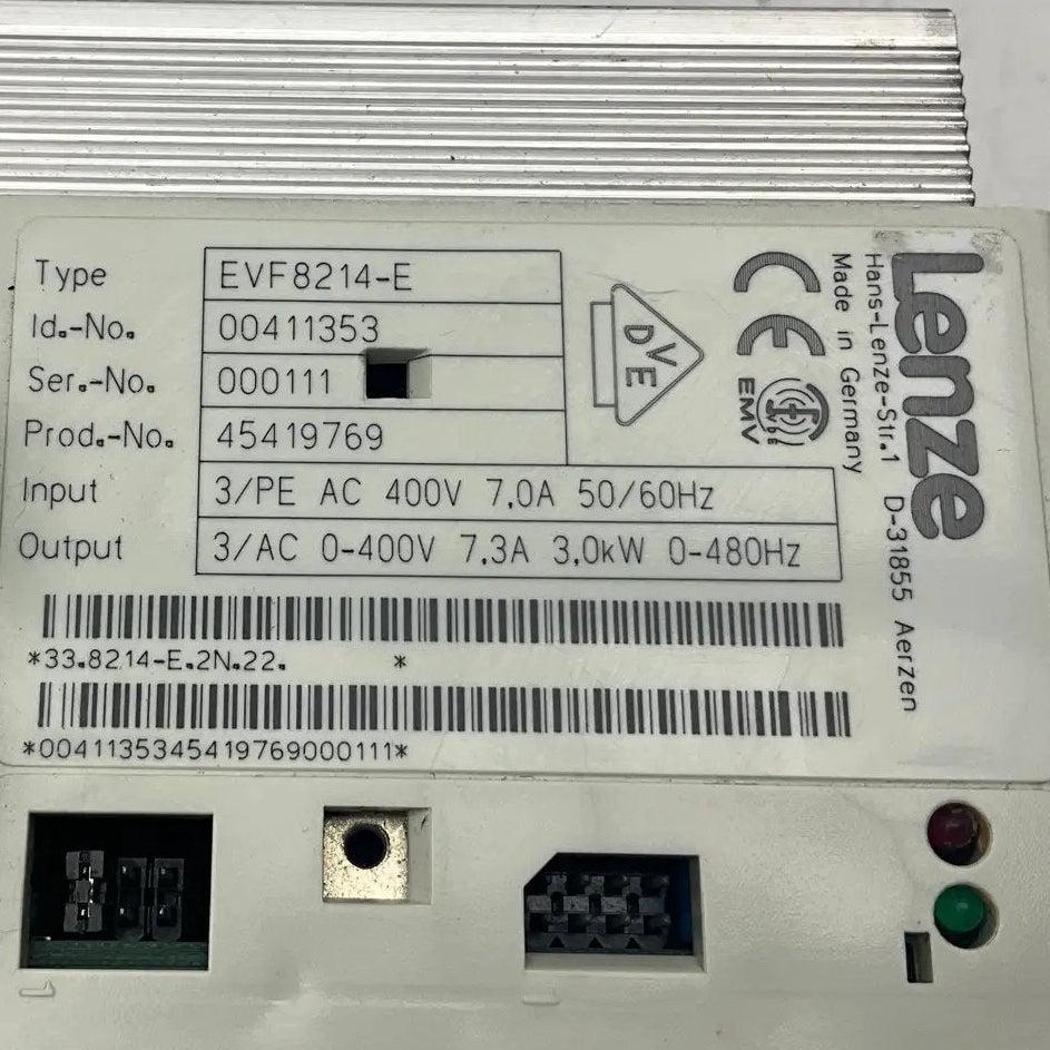 Lenze EVF8214-E Frequency Inverter / Drive-Frequency Inverter / Drive-Used Industrial Parts