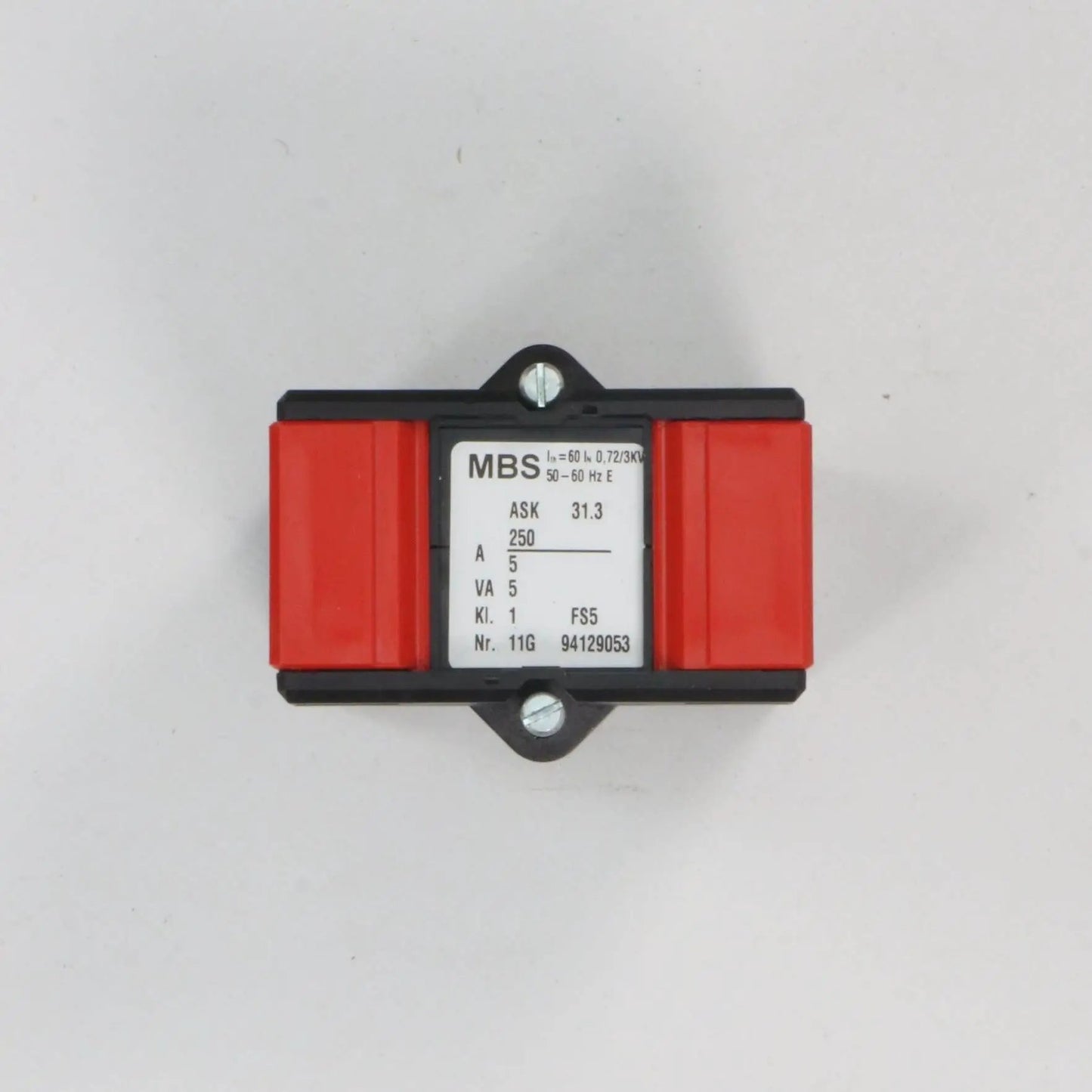 MBS ASK 31.3 Current Transformer-Current Transformer-Used Industrial Parts