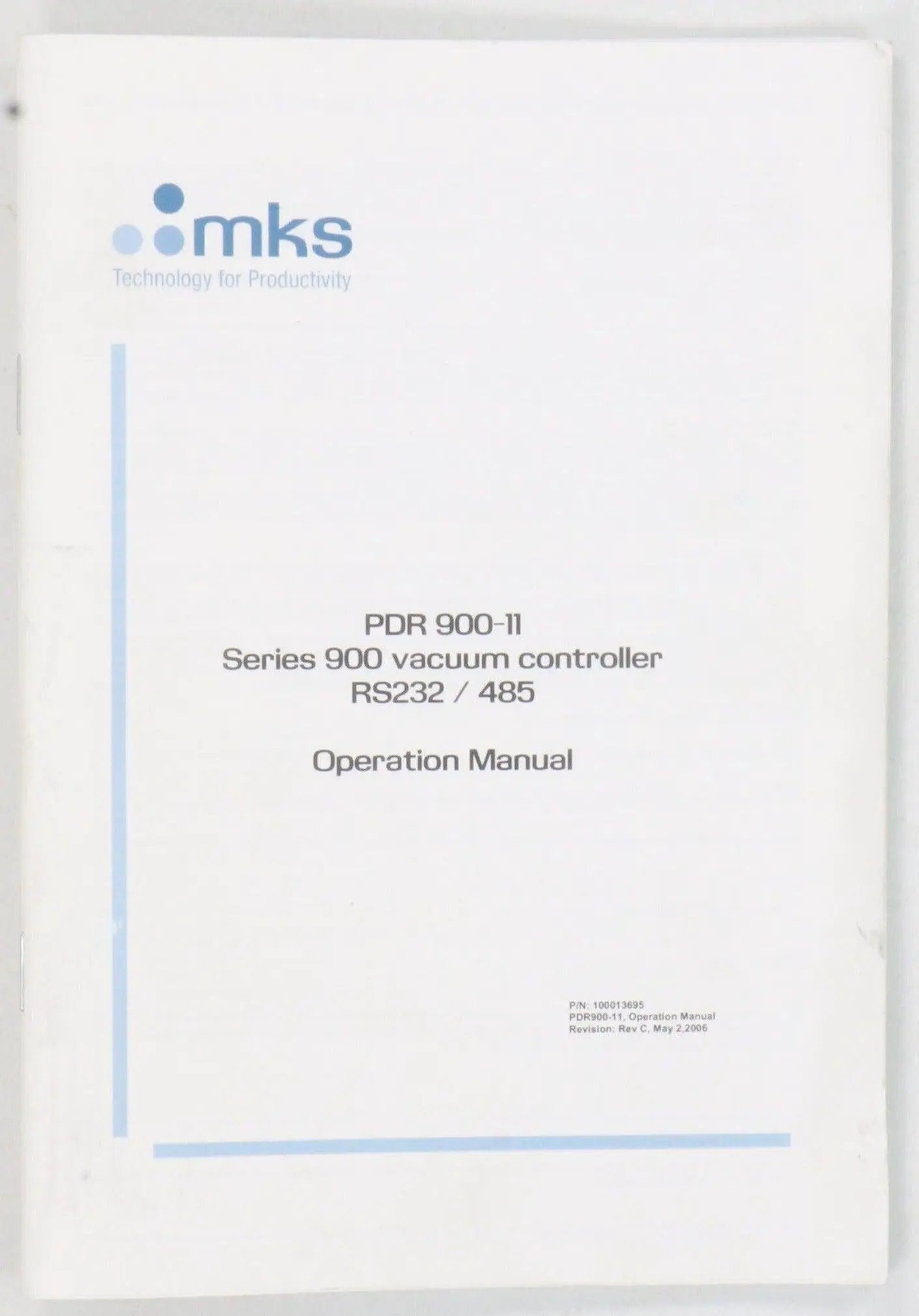MKS PDR900-1 Vacuum Gauge Controller-Vacuum Gauge Controller-Used Industrial Parts