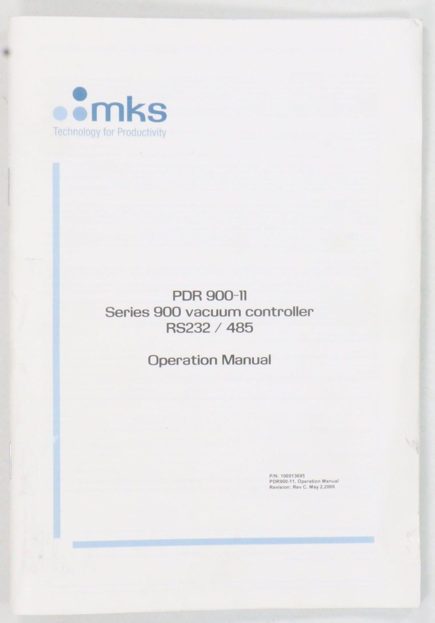 MKS PDR900-1 Vacuum Gauge Controller-Vacuum Gauge Controller-Used Industrial Parts