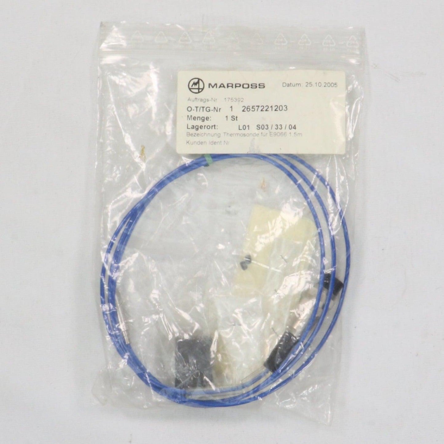Marposs O-T/TG-Nr 2657221203 Temperature Probe-Temperature Probe-Used Industrial Parts
