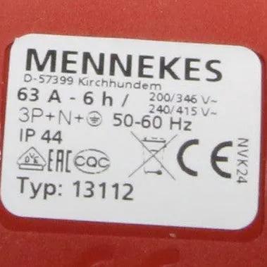 Mennekes Powertop Extra Industrial CEE Plug-Industrial CEE Plug-Used Industrial Parts