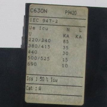 Merlin Gerin Compact C630N Circuit Breaker-Circuit Breaker-Used Industrial Parts