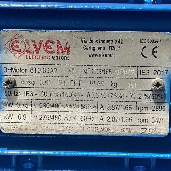 Muraro Stipaf LIB 160 X Industrial DC Electric Motor-Industrial DC Electric Motor-Used Industrial Parts
