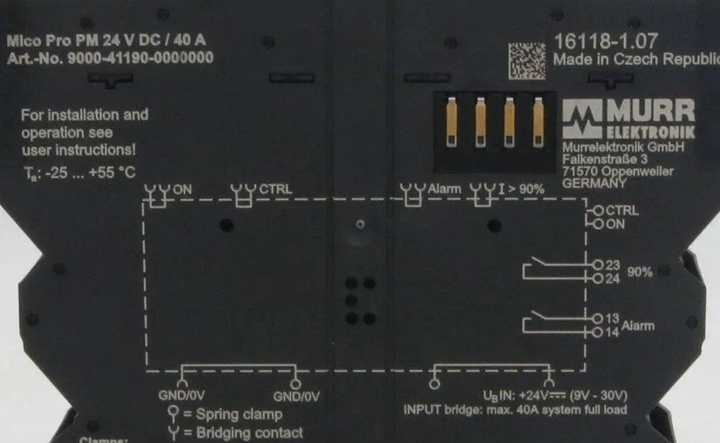 Murr Elektronik Mico Pro PM Power Module-Power Module-Used Industrial Parts