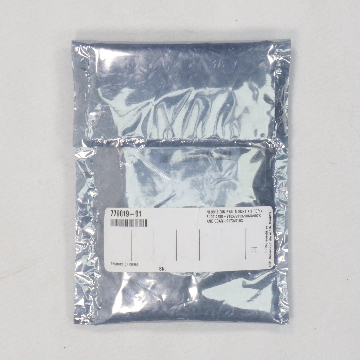 National Instruments NI 9912 DIN Rail Mount Kit-DIN Rail Mount-Used Industrial Parts