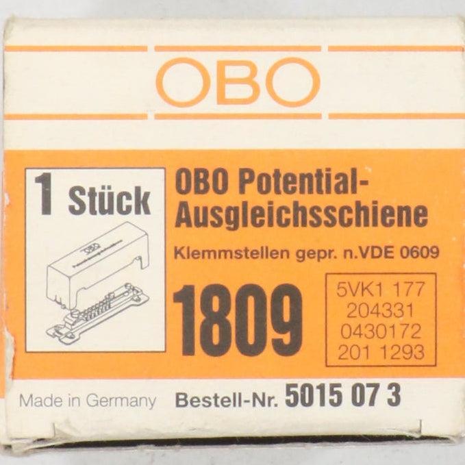 OBO Bettermann 1809 Potential Equalisation Rail-Potential Equalization Rail-Used Industrial Parts