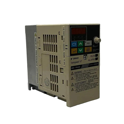 Omron Varispeed V7 CIMR-V7AZB0P4 AC Inverter-AC Inverter-AA-01-04-01-6152430346310-Used Industrial Parts