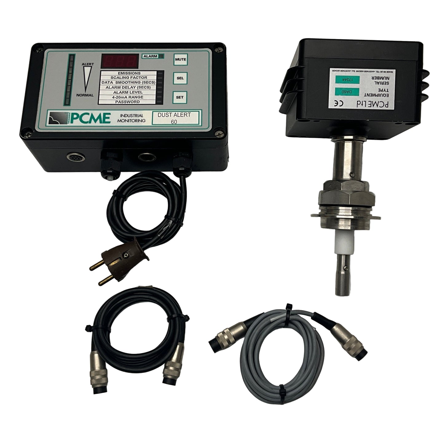 PCME Industrial Monitoring DA60 Monitor/Controller & Sensor-Dust Monitor/Controller & Sensor-Used Industrial Parts
