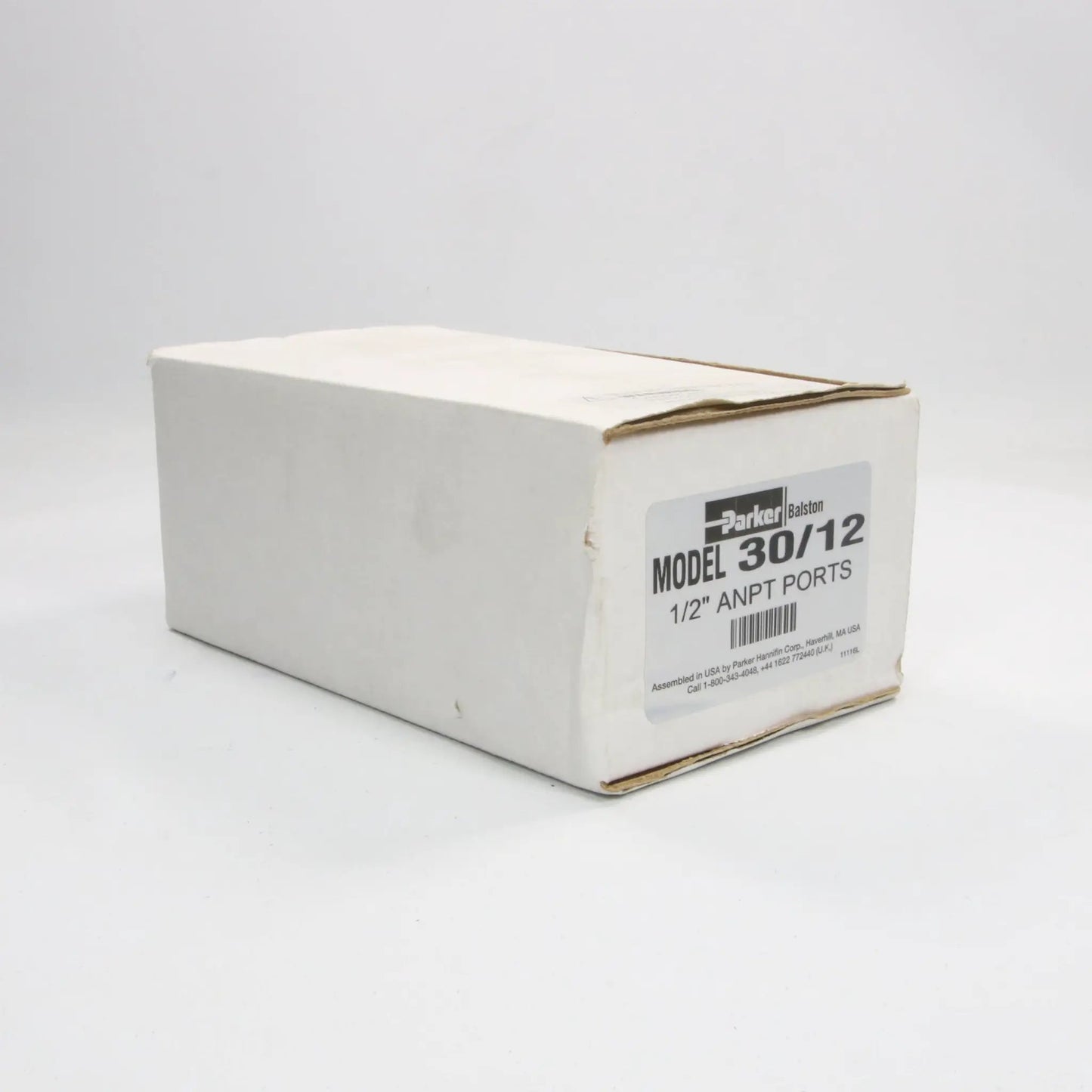 Parker Balston 30/12 Inline Sample Filter-Inline Sample Filter-Used Industrial Parts