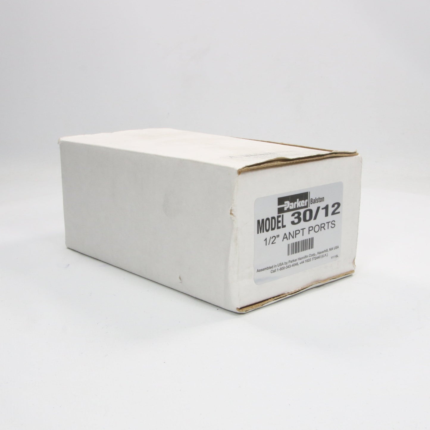 Parker Balston 30/12 Inline Sample Filter-Inline Sample Filter-Used Industrial Parts