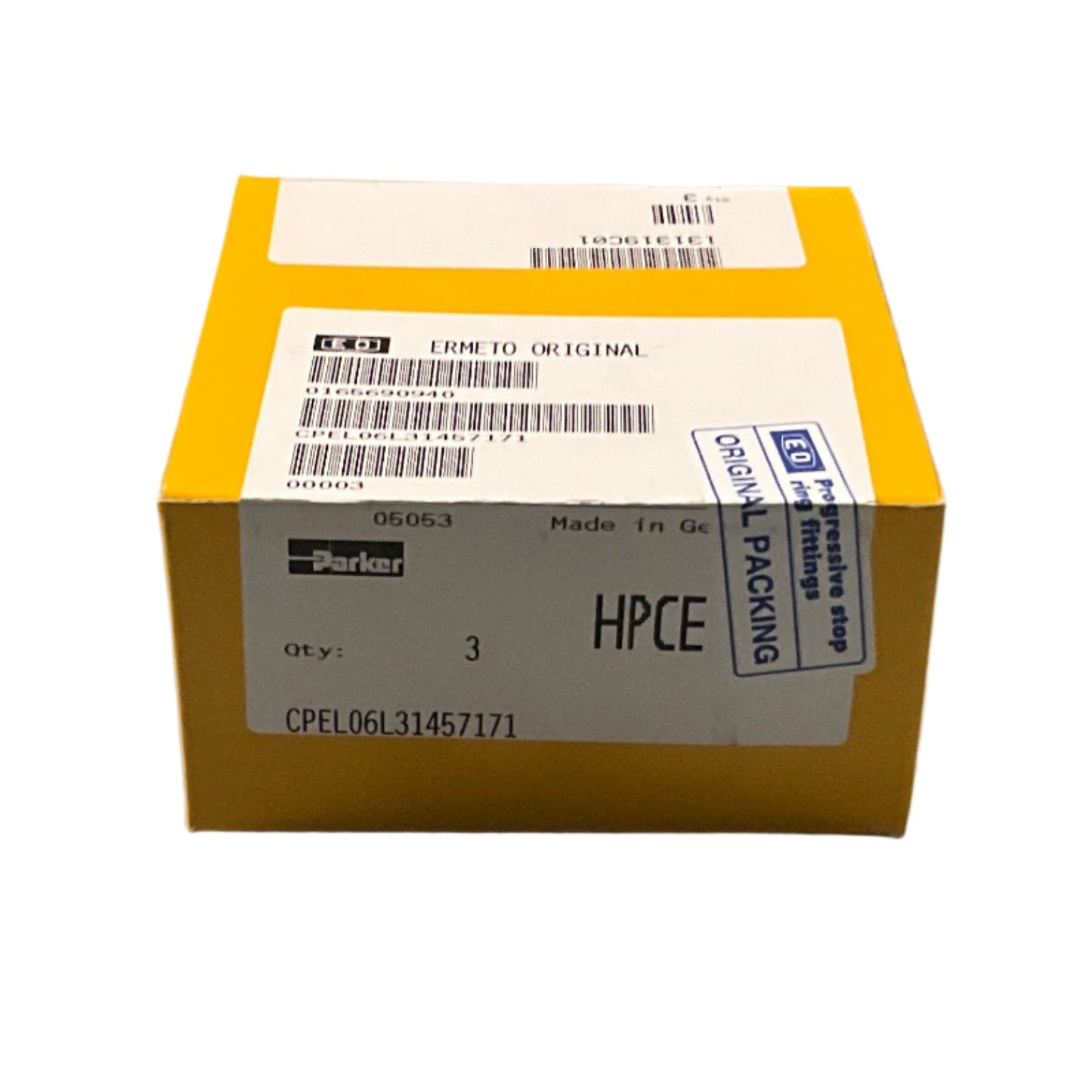 Parker Ermeto Stainless Steel Needle Valve 6 mm-Control Valve-01-AD-05-01-01-6152427410499-Used Industrial Parts