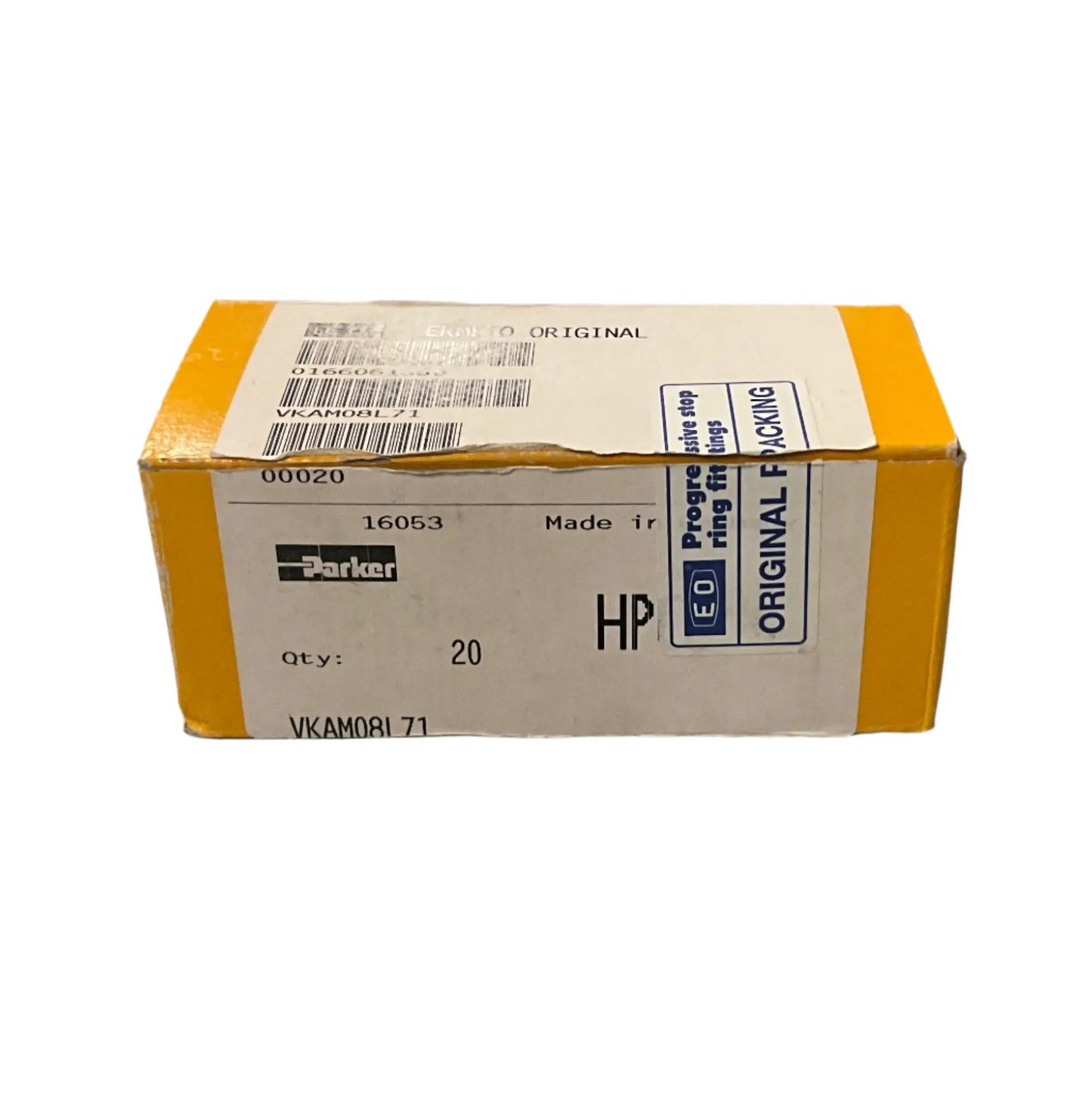 Parker Ermeto VKAM08L71 Blanking Plug for Cones-Blanking Plug for Cones-Used Industrial Parts