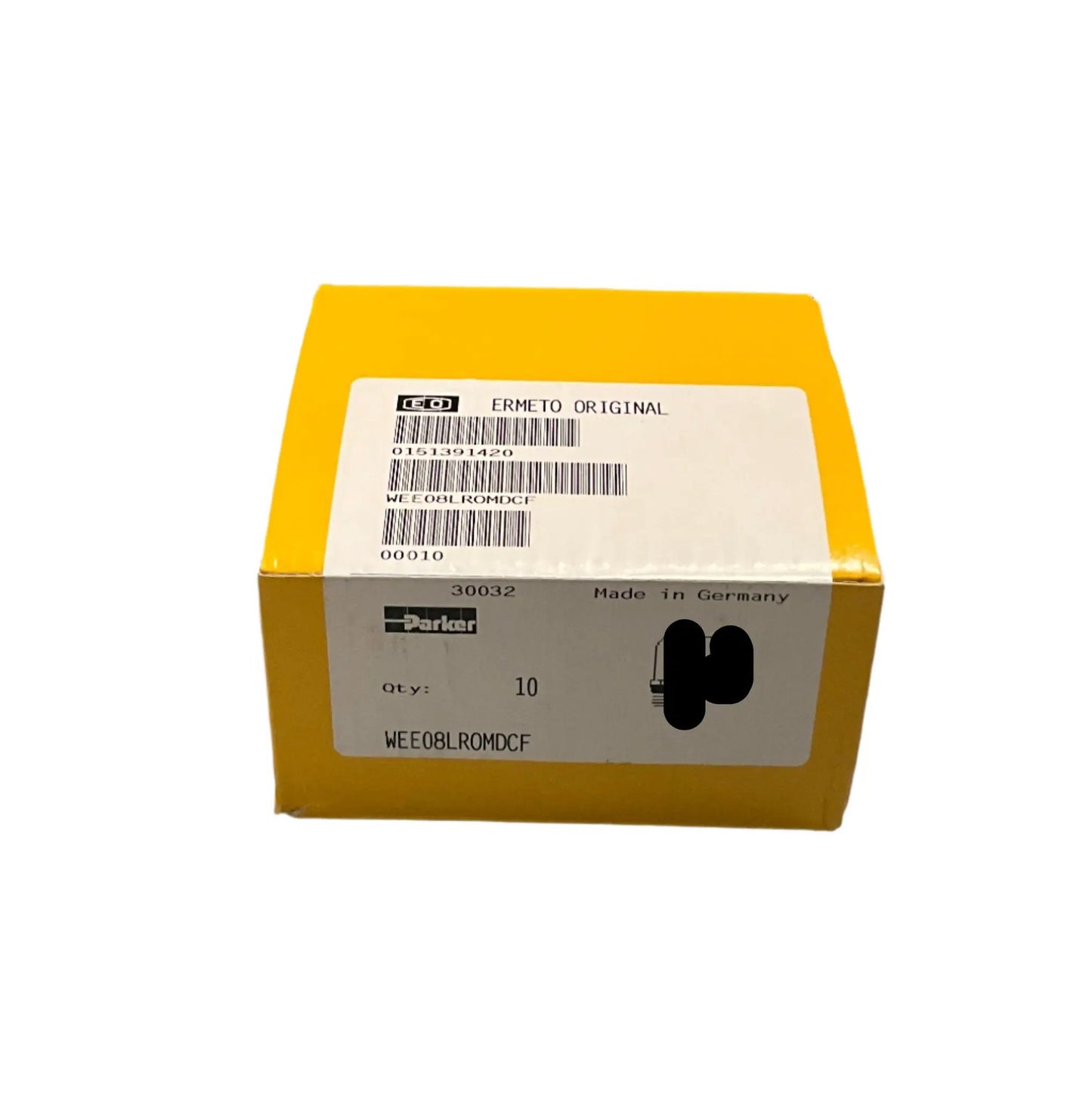 Parker Ermeto WEE08LROMDCF Adjustable Locknut Elbow-Adjustable Locknut Elbow-Used Industrial Parts