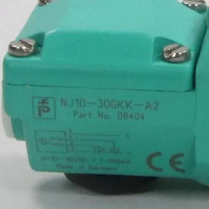 Pepperl + Fuchs NJ10-30GKK-A2 Inductive Sensor - 008404-Inductive Sensor-Used Industrial Parts