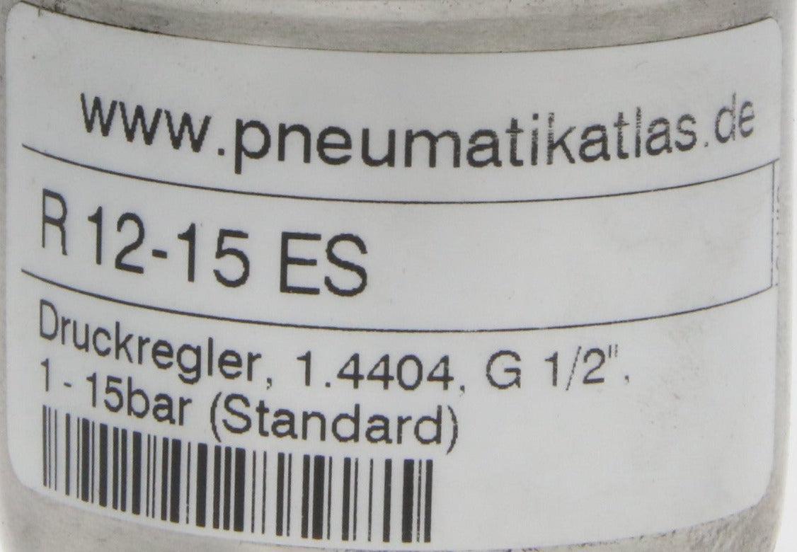 Pneumatikatlas Pressure Regulator R 12-15 ES-pressure regulator-Used Industrial Parts