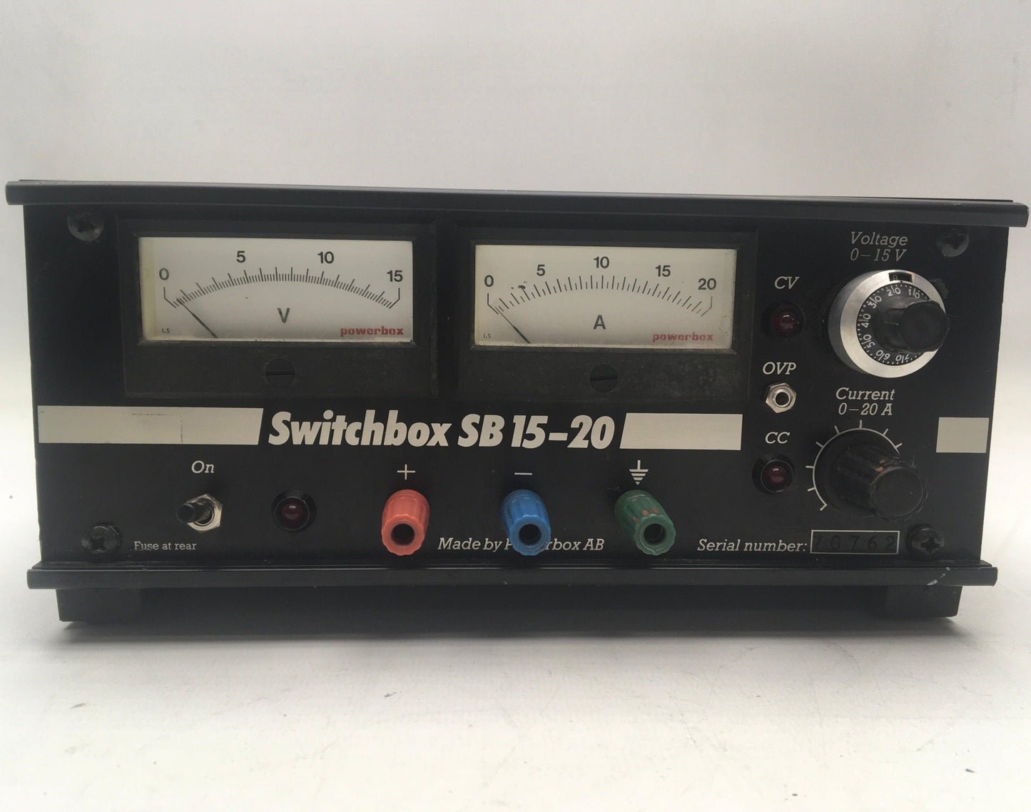 Powerbox AB Switchbox SB15-20 Power Supply-Power Supply-Used Industrial Parts