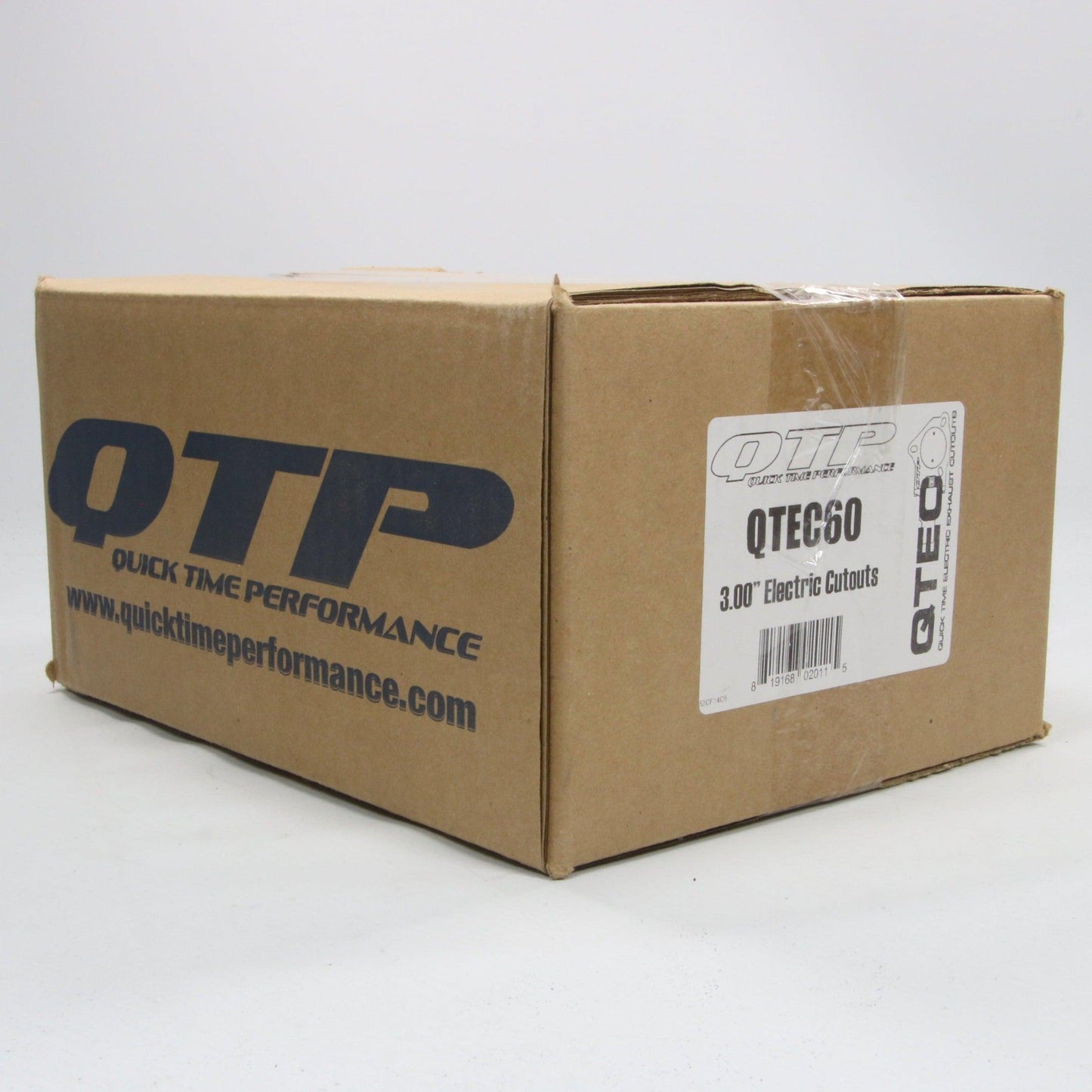 QTP Dual QTEC60 3" Electric Exhaust Cutouts-Electric Exhaust Cutout-Used Industrial Parts