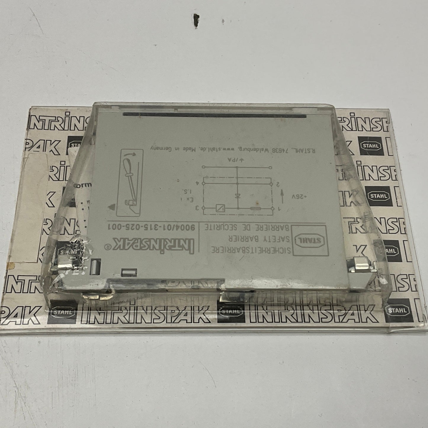 R. Stahl Intrinspak 9004/01-315-025-001 Safety Barrier-Safety Barrier-Used Industrial Parts
