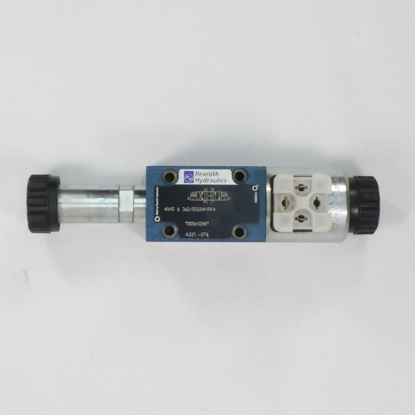 Rexroth Hydraulics 4WE 6 J62/EG24N9K4 Directional Spool Valve-Directional Spool Valve-Used Industrial Parts